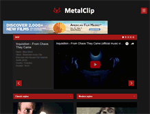 Tablet Screenshot of metalclip.net
